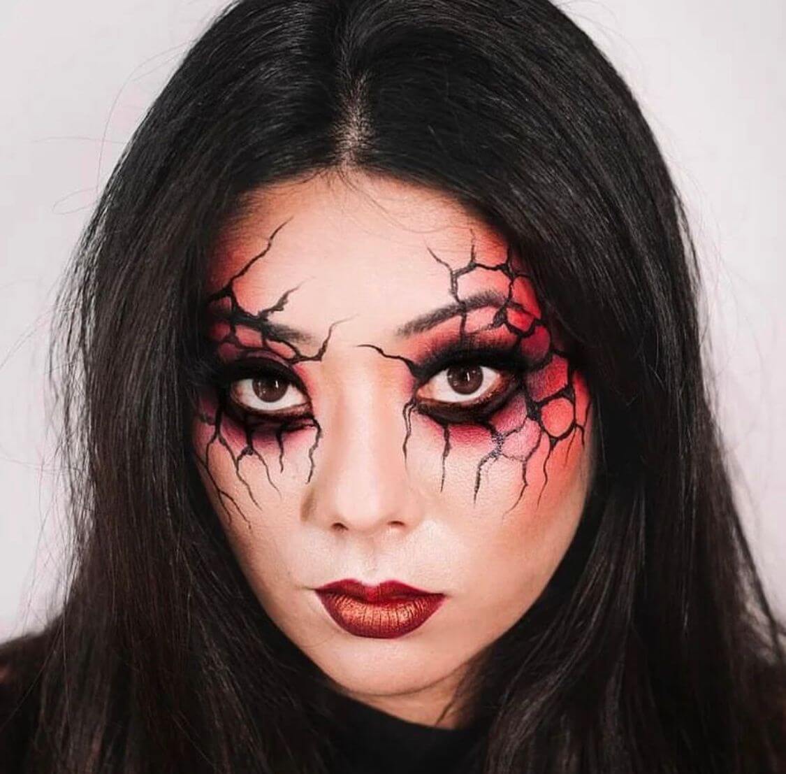 Truques de maquiagem de Halloween - Juliana Rakoza